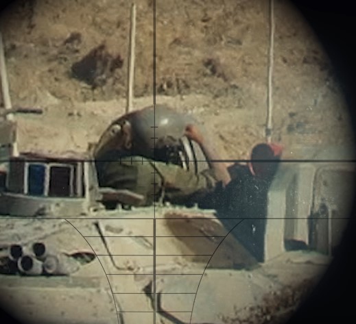بالفيديو  ..  قناص القسام يفجر رصاصة "الغول" في رأس جندي صهيوني في الشجاعية 