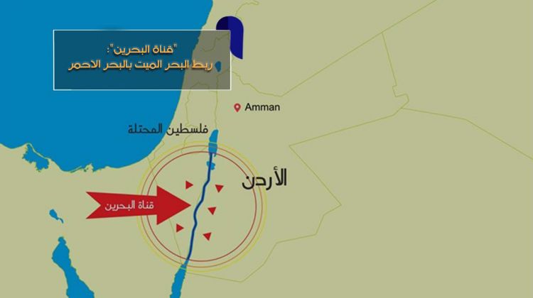 الكشف عن لقاء سري إسرائيلي أردني لبحث مشروع "قناة البحرين"  ..  "تفاصيل"