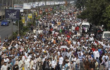 التحقيق مع 250 من أنصار الاخوان المسلمين في مصر بتهم القتل والارهاب